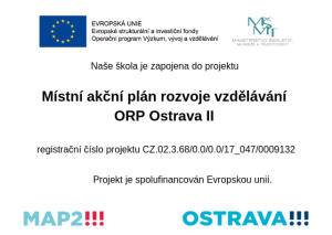 Místní akční plán rozvoje vzdělávání v ORP Ostrava II.